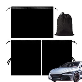 Car Privacy Curtains,Breathable Car Sunshade | UV-Blocking, Automobile Interior Accessories for Baby Napping, Pet Protection, Road Trip