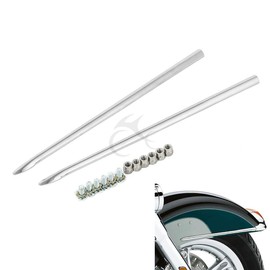 XFMT Front Fender Spear Trim Compatible with Harley Touring Ultra Classic 82-13 Softail 1986-2017