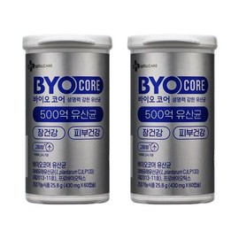 BYO Core Healthy Live Lactobacillus 450mg x 60 capsules (2) / BYO 코어 건강한 생유산균 450mg x 60캡슐 2개