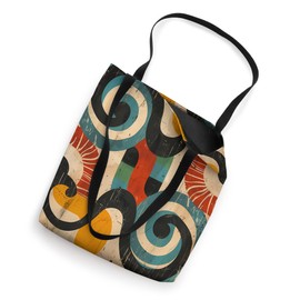 Adinkra Retro Design: African Ethnic Print Decor Tote Bag