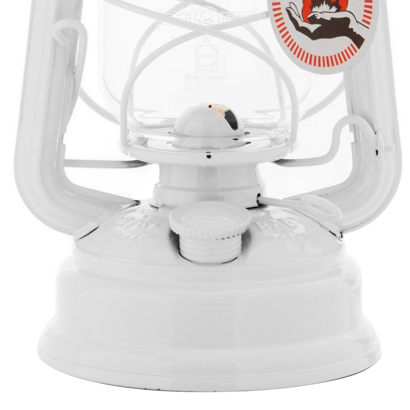 Feuerhand 276-weiss Sturmlaterne Baby Special 276 Reinweiß