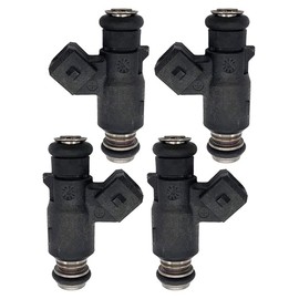 TOTMOX Fuel Injector Compatible with Mercury 40HP-60HP Outboard 2002-2006, Part Number: 25335288, 25344543, 892123001, 92123002, 877826, Set of 4