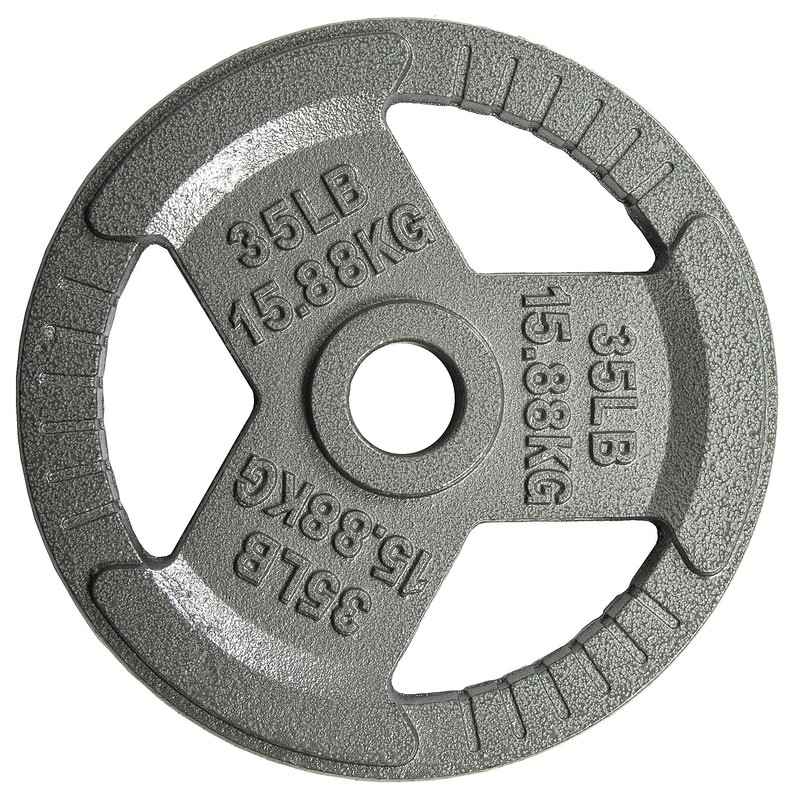 Fitvids Cast Iron Plate Weight Plate for Strength Training and