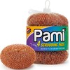 PAMI Heavy Duty Non Scratch Copper Scrubbers for Pots and