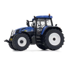 MarGe Models Tractor T7.550 1:32 Model, Metal & Plastic, Teenagers, Unisex, Agriculture, Model Car
