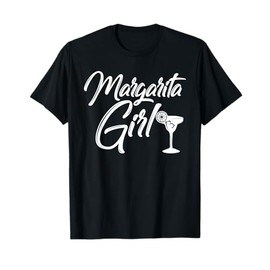 Margarita girl funny drink party design Maglietta