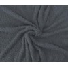 John Aird Teddy Fleece Cozy Bed Sofa Throw Blanket (Grey,
