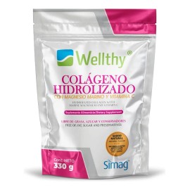 Suplemento en polvo Wellthy Colágeno Hidrolizado