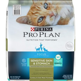 Purina Pro Plan Focus Sensitive Skin & Stomach Adult Dry Cat Food