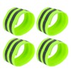 X AUTOHAUX 4 Pcs Reflective Bands for Ankle Reflective Slaps
