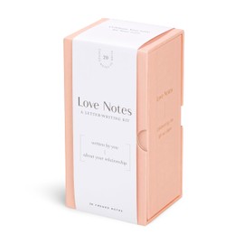 Love Notes – A Letter-Writing Kit for Couples – 20 Themed Notes, Each with a Different Theme