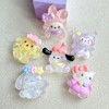 Character Resin DIY Craft Supplies - Hair, Nail, Shoe Accessories TF0805 One Size/Purple Rice Luminous Small Card 100ea