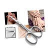 Ipetboom 3pcs Stainless Scissors for Eyebrow and Eyelash Grooming Precision