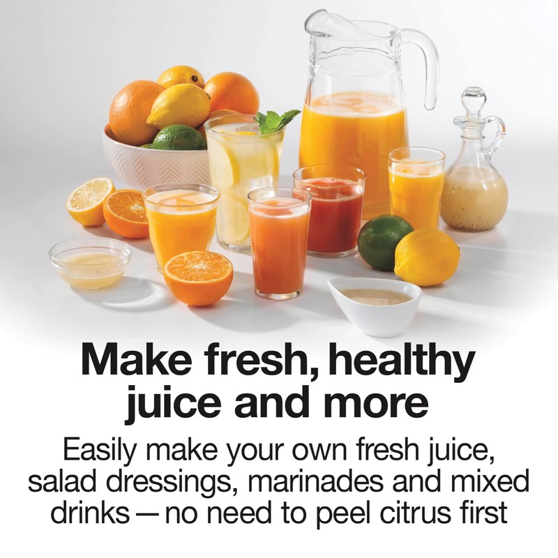 Proctor Silex Electric Citrus Juicer Machine, Large 34 oz. Pitcher,