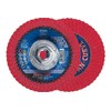 PFERD POLIFAN-Curve Radial Type Flap Disc - 4-1/2" x 5/8-11"
