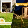 Flacchi Solar Garden Lights Outdoor Waterproof - Dragonfly Decor with