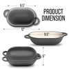 ROSSALLINI Signature Enameled Cast Iron Sourdough Bread Oven | Non-Stick