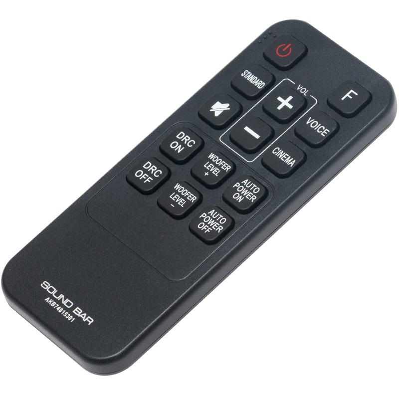 AKB74815301 Replace Remote Control Work for LG Sound Bar LAS453B