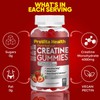 Creatine Monohydrate Gummies 4000mg for Men & Women - 60