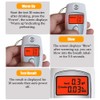 Breathalyzer with Audible Alert Portable Alcohol Tester with LCD Screen