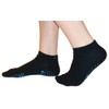 Pilates, Yoga, Martial Arts, Dance Anti-Slip/Non-Slip Grip Socks (Black/Blue)