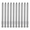 HARFINGTON 10pcs #1 Phillips Screwdriver Bit PH1 1/4" Hex Shank