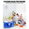 Neverwhy 6 Pack Large Moving Bags with Reinforced Handles &