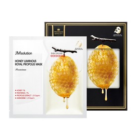 JM Solution (현대홈쇼핑)사용기한 임박 제이엠솔루션 꿀광 로얄 프로폴리스 마스크 프리미엄 1+1 Hyundai Home Shopping JM Solution Honey Glow Royal Propolis Mask Premium 1+1 Near Expiration