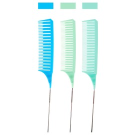 Ingrid Hair Styling Combs Juego de peines de para colorear Peine de teñido Herramienta de salón Sección de resaltado Tejido de corte Peine para...    