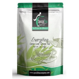 Special Tea Energy Tea Loose Green Tea, 3 Ounce