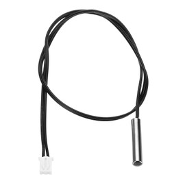 uxcell 1 Pcs 5K NTC Thermal Sensor Probe, Stainless Steel Sensitive Temperature Sensor Probe 13.7 Inch Digital Thermometer Extension Cable Temp Sensor