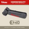 Eskimo® Electric Auger Carry Bag, E40 Compatible, Gray, Carry Handle,