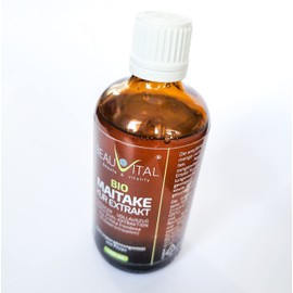 Organic Maitake Extract Liquid | Full Extract Grifola Frondosa from Maitake Mushroom by Dual Extraction in Glycerine, 100 ml