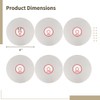 Homaisson 6 PCS Diamond Polishing Disc Set, 6 Inch Diamond