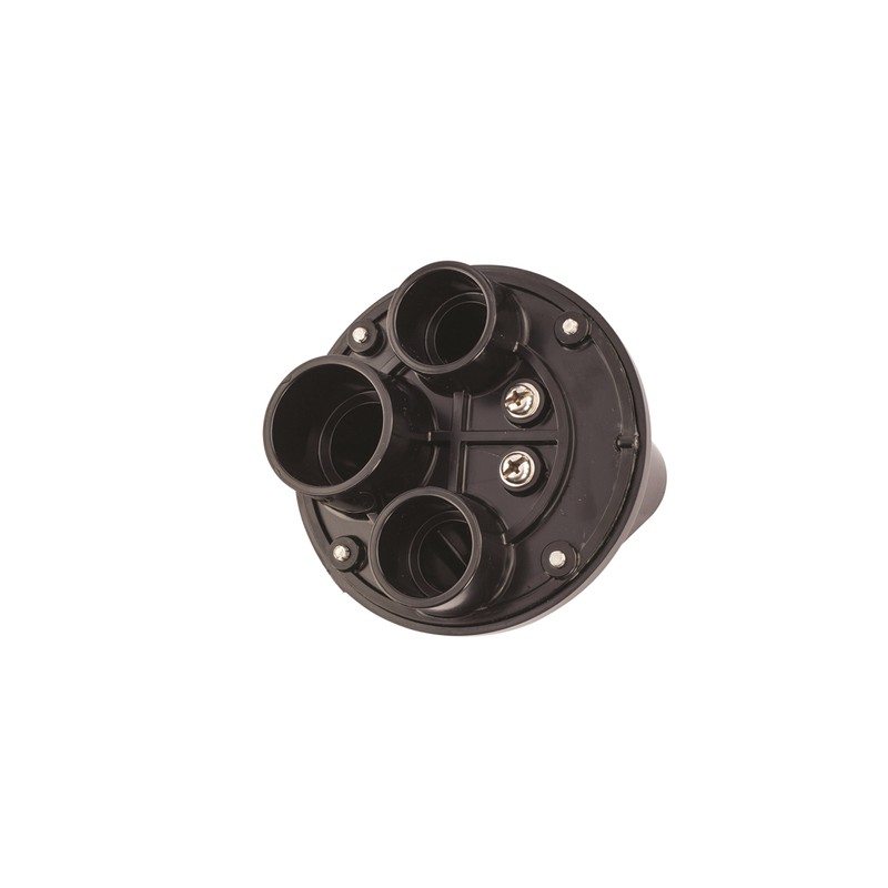 Tork JBP75175 Two Light Pool And Spa Junction Box, Black