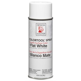 Design Master Spray, Flat White, 12 oz