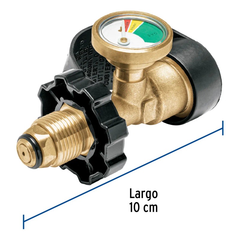 Manómetro Medidor Para Tanque De Gas Qcc1/pol Foset Mano-1g