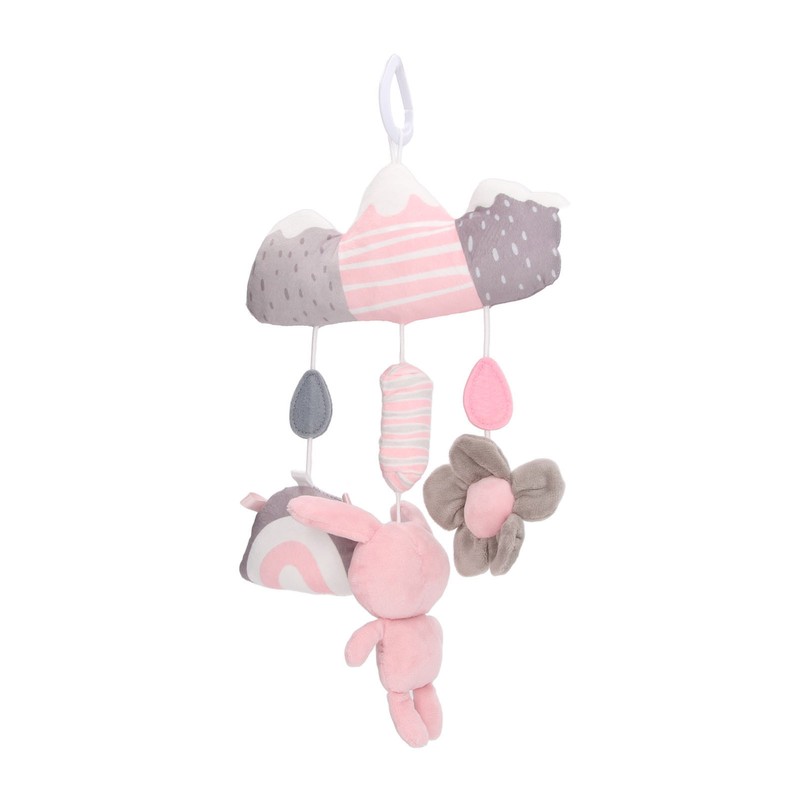 Baby Mobile Sensory Toy Soft Plush Learning Development Interactive Sound
