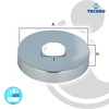 tecuro Tap rosette chrome-plated brass diameter 22 mm x diameter