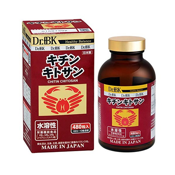 Dr.+BK Chitin Chitosan 3 months supply - SH762424 (Dr.+BK キチンキトサン 3ヶ月分 ‐ SH762424)