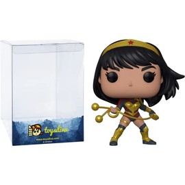 Y a r a F l o r : P o p ! Heroes Vinyl Figurine Bundle with 1 Compatible 'ToysDiva' Graphic Protector (60100 - B)