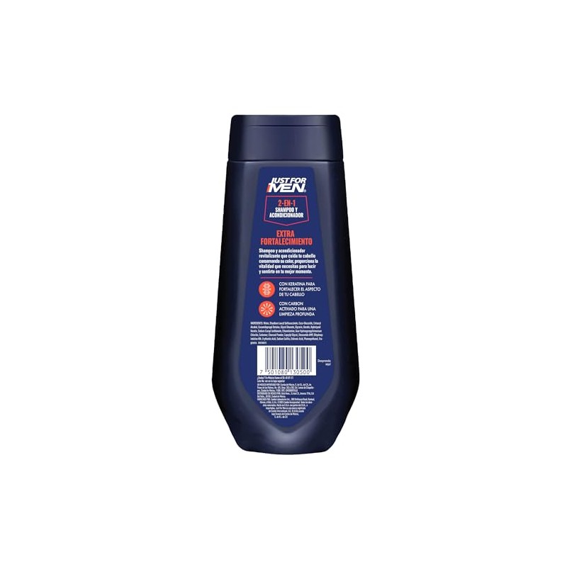 Just For Men Shampoo y Acondicionador 2 en 1 Extra