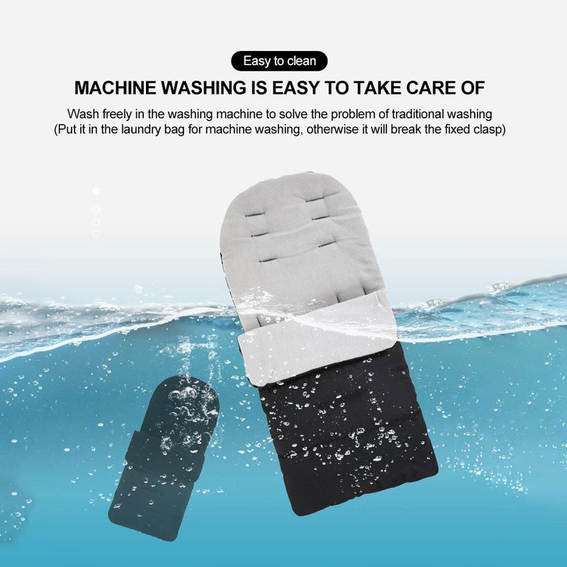 Stroller Sleeping Bag Universal Baby Stroller Footmuff Windproof Waterproof Winter