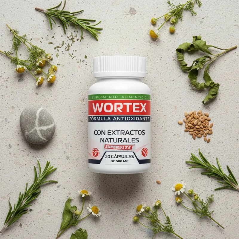 Supervits Suplemento Extracto Naturales 20caps Wrtex Sabor