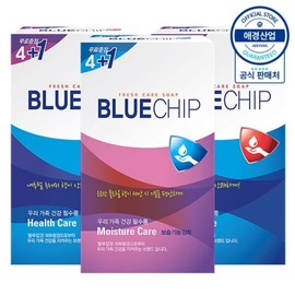 eTV Aekyung Blue Chip Soap 100g 5 packs x 3 / eTV애경 블루칩 비누 100g 5입 x3개