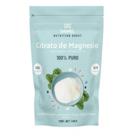 Citrato De Magnesio En Polvo 1kg Grado Alimenticio                                                                                                    