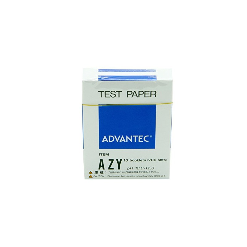 adobantekku Oriental PH Test Paper Book Type AZY (10.0 – 12.0) 20 Sheets