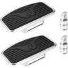 Adjustable Motorcycle Floorboards Rear Passenger Foot Pegs Footboard Pedals Compatible