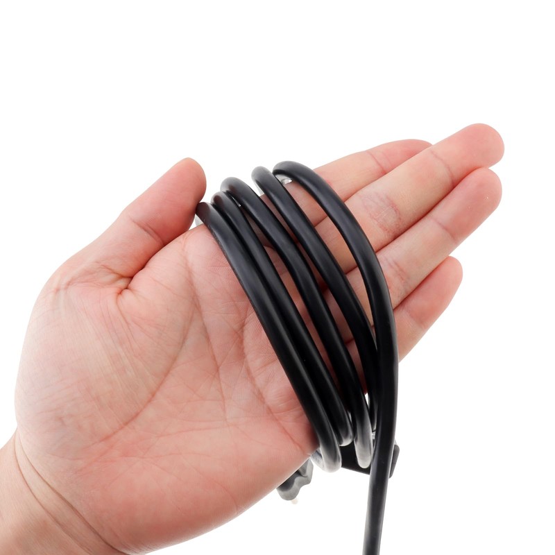 RTNLIT 3-Prong Power Cord with Open Wiring & On/Off Switch(6ft,