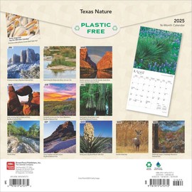 BrownTrout, Texas Nature 2025 Wall Calendar